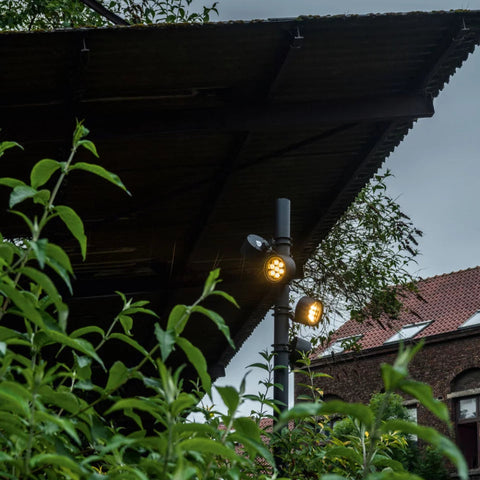 Deltalight Frax | Foco en poste, suelo o pared para exterior