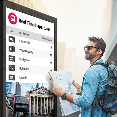 LG 75" XF3C Openframe UHD | Pantalla exterior para cartelería digital
