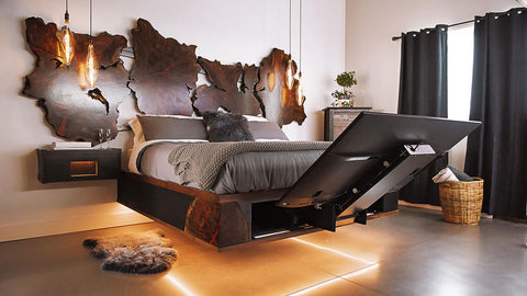 Future Automation UBL | Soporte tv motorizado elevador bajo la cama