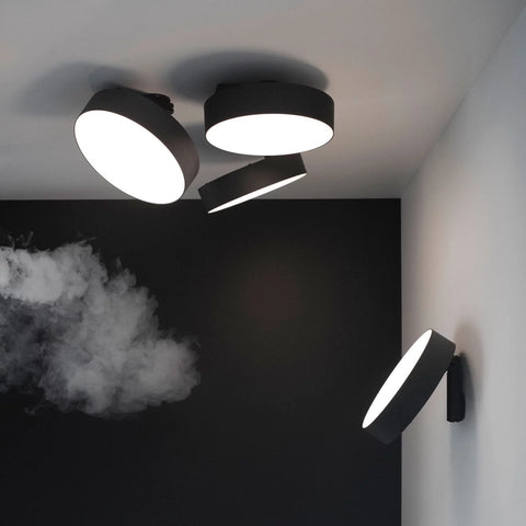 Deltalight Supernova | Plafón de techo en superficie, colgante o empotrado para interior o exterior