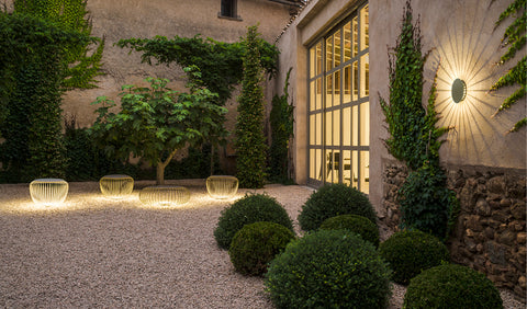 Vibia Meridiano | Luminaria de pared, pie y sobremesa para exterior