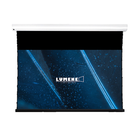 Lumene Show Place UHD-4K Acoustic | Pantalla eléctrica tensionada con transparencia acústica