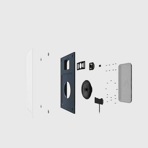 Sonance IS10 | Altavoz invisible empotrable en techo y pared | pareja