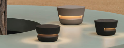 Vibia Dots Outdoor | Aplique de pared y lámpara de suelo para exterior