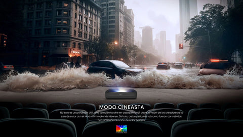 Hisense PL2 modo cine
