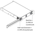 Blaze Rack Mount kit Half Rack 