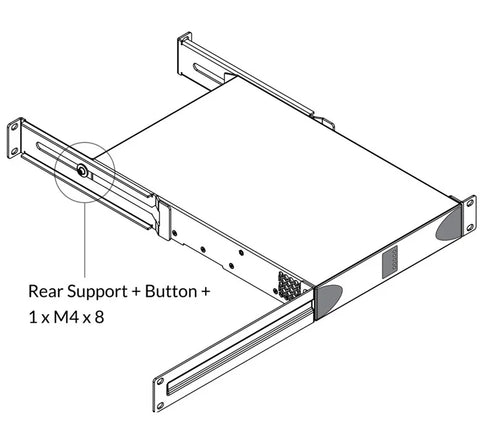 Blaze Rack Rear Support Kit 