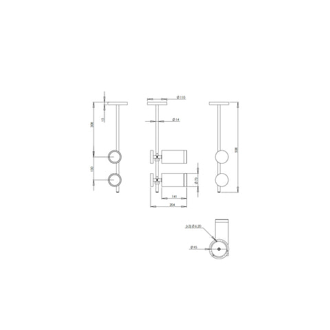 Architettura Sonora COVER-ICAMLCE-B | Funda básica para Icarus Multi Ceiling