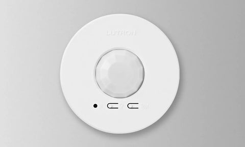 Lutron LRF3-OCR2B-P-WH | Sensor de presencia y ausencia inalámbrico