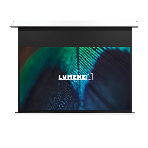 Lumene Show Place HD | Pantalla eléctrica y encastrable para proyector