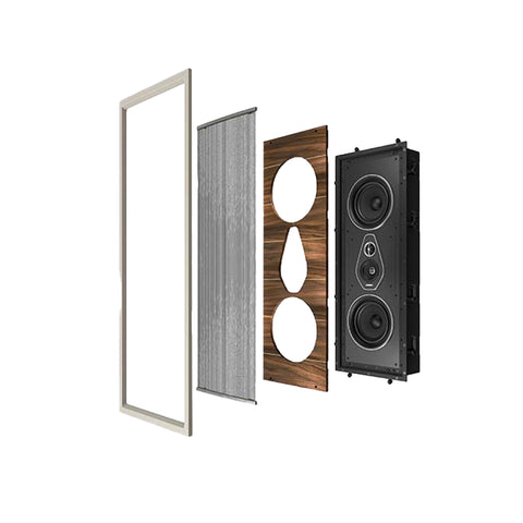 Sonus Faber Premium kit PL-664 V | Kit de instalación premium para altavoz empotrable en pared